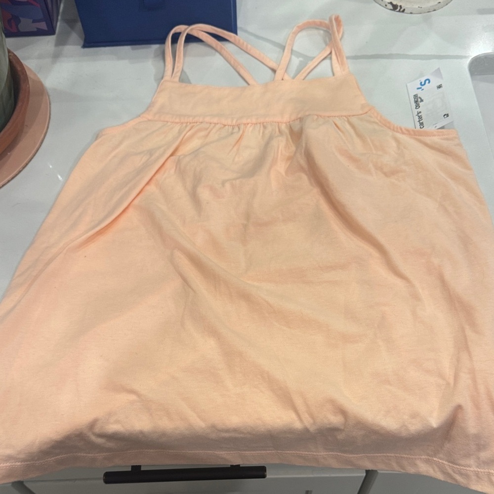 Carter's Light Orange Sleeveless Top